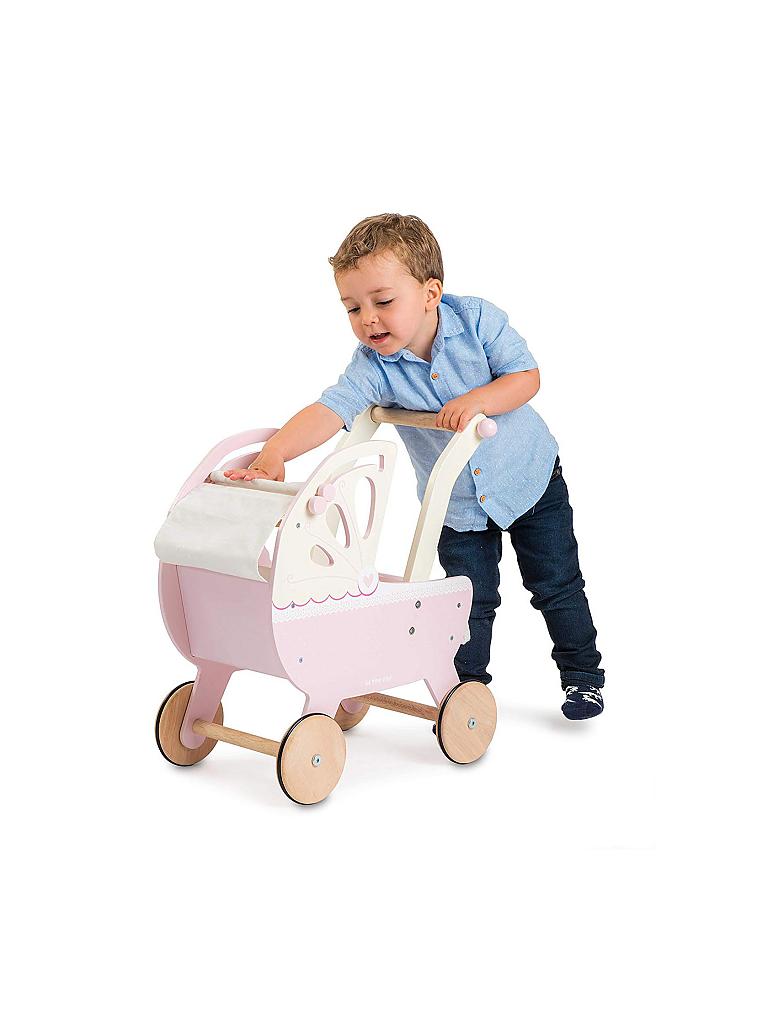 LE TOY VAN | Holz-Puppenwagen (rosa) | 
