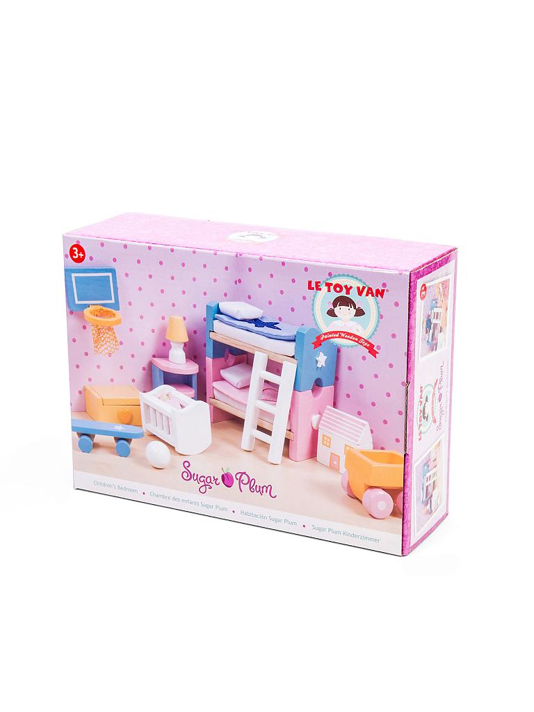 LE TOY VAN | Puppenhausmöbel - Sugar Plum Kinderzimmer | transparent