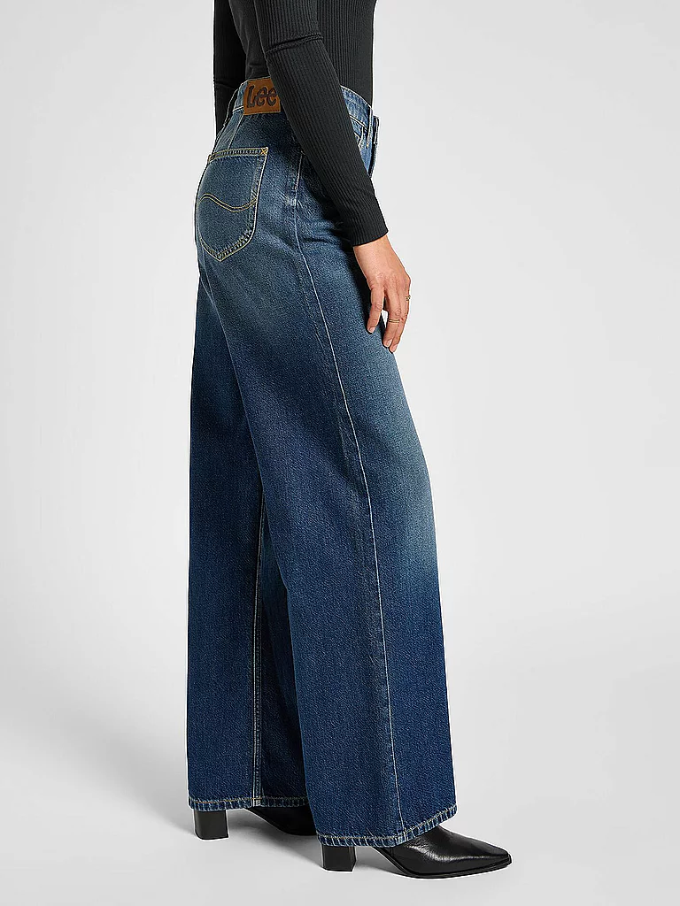 Lee Jeans Stella Wide Leg Jeans Regal Blue 30/L31 8