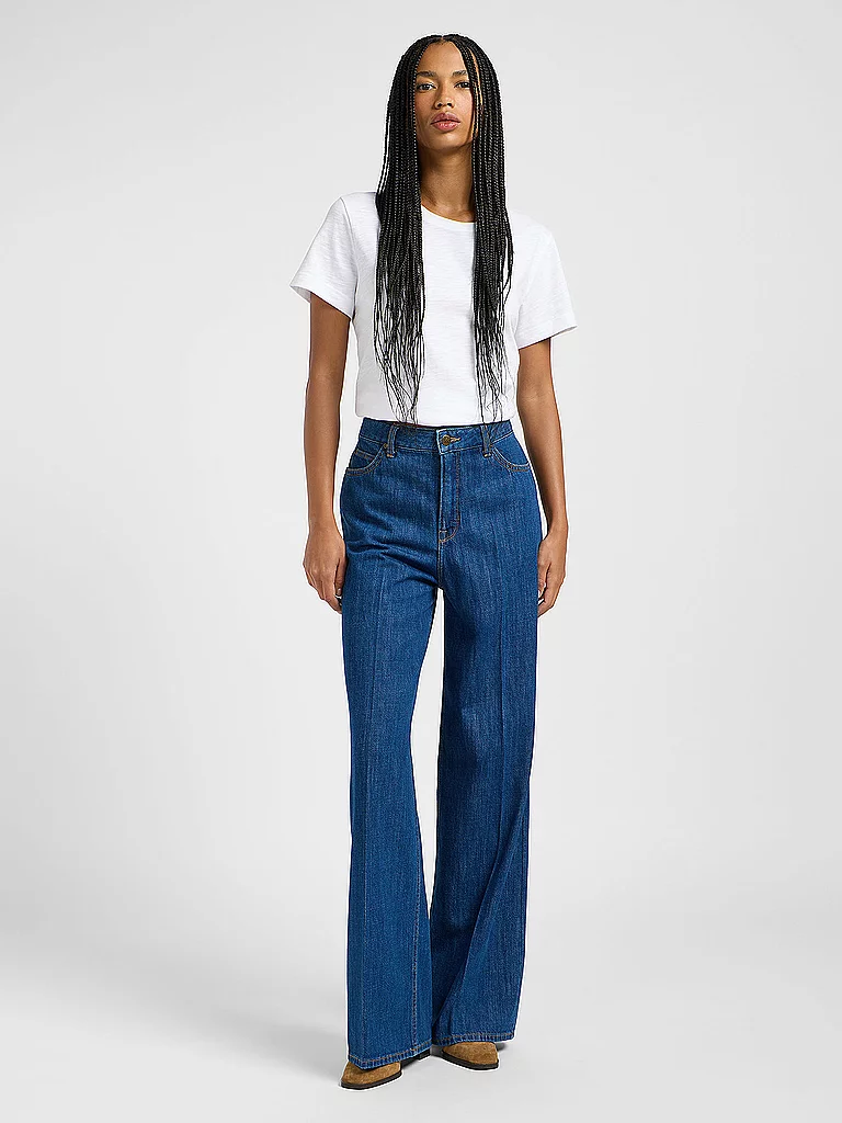 Lee Jeans Stella Wide Leg Jeans Regal Blue 30/L31 2