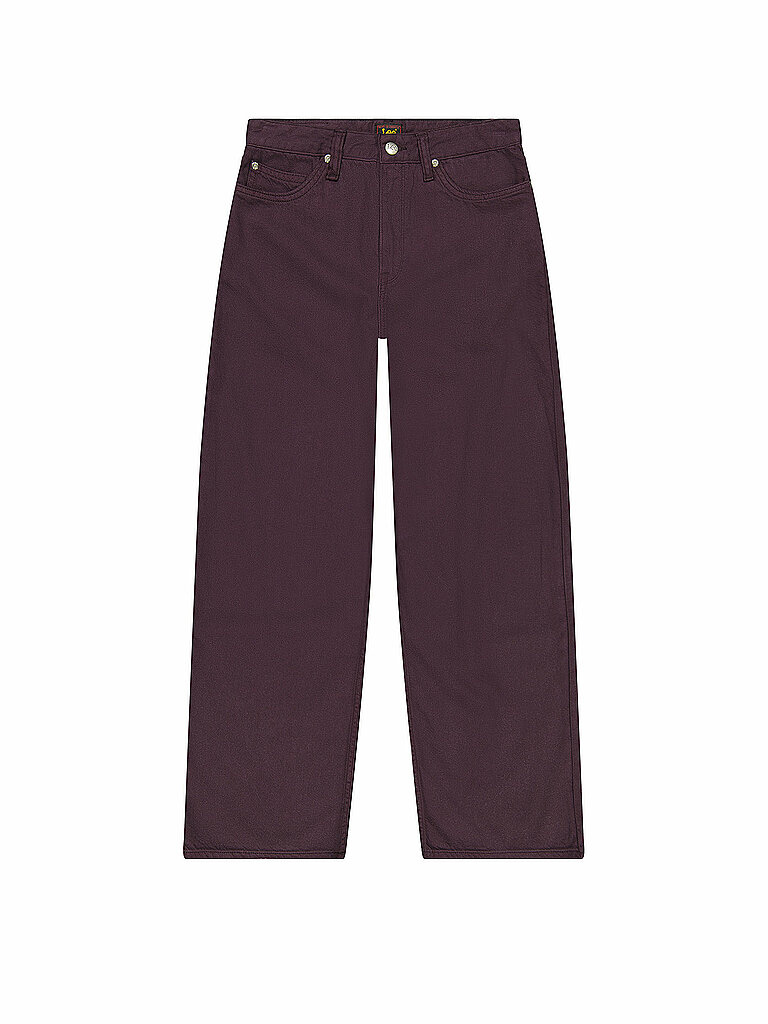 Jeans Wide Leg STELLA dunkelrot 28/L33 damen