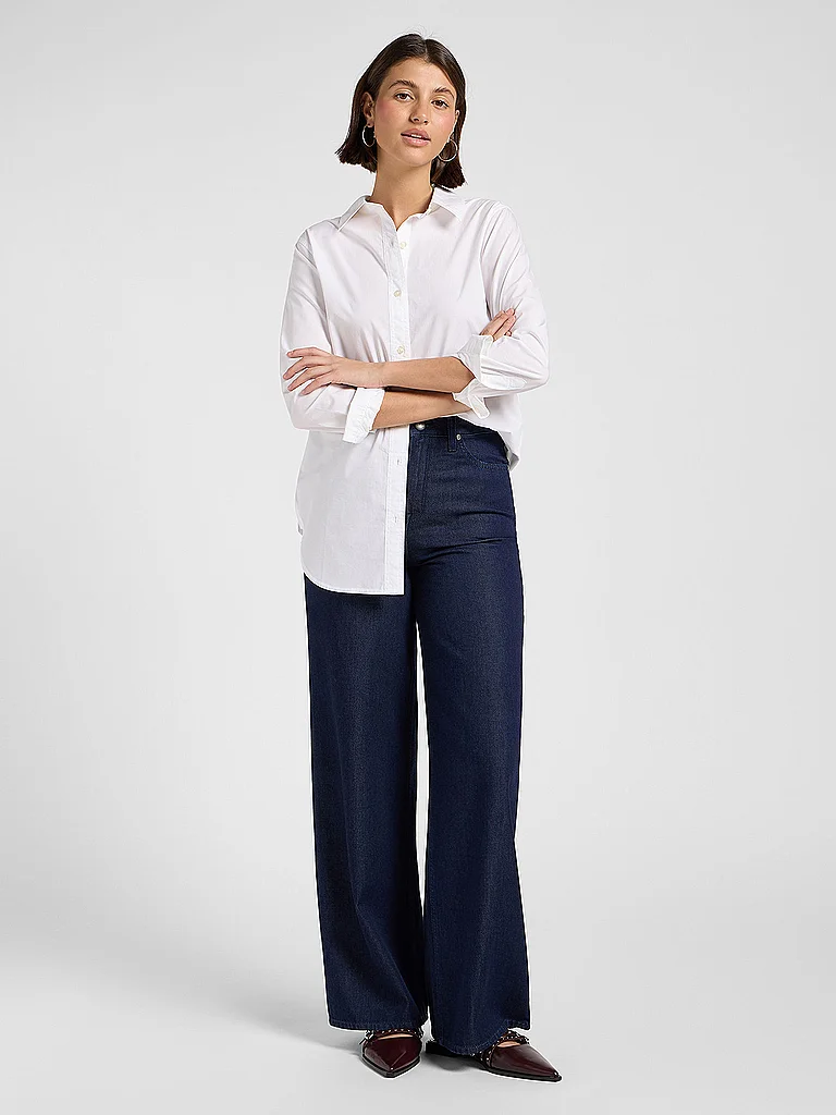 Lee Jeans Stella Wide Leg Jeans Regal Blue 30/L31 4