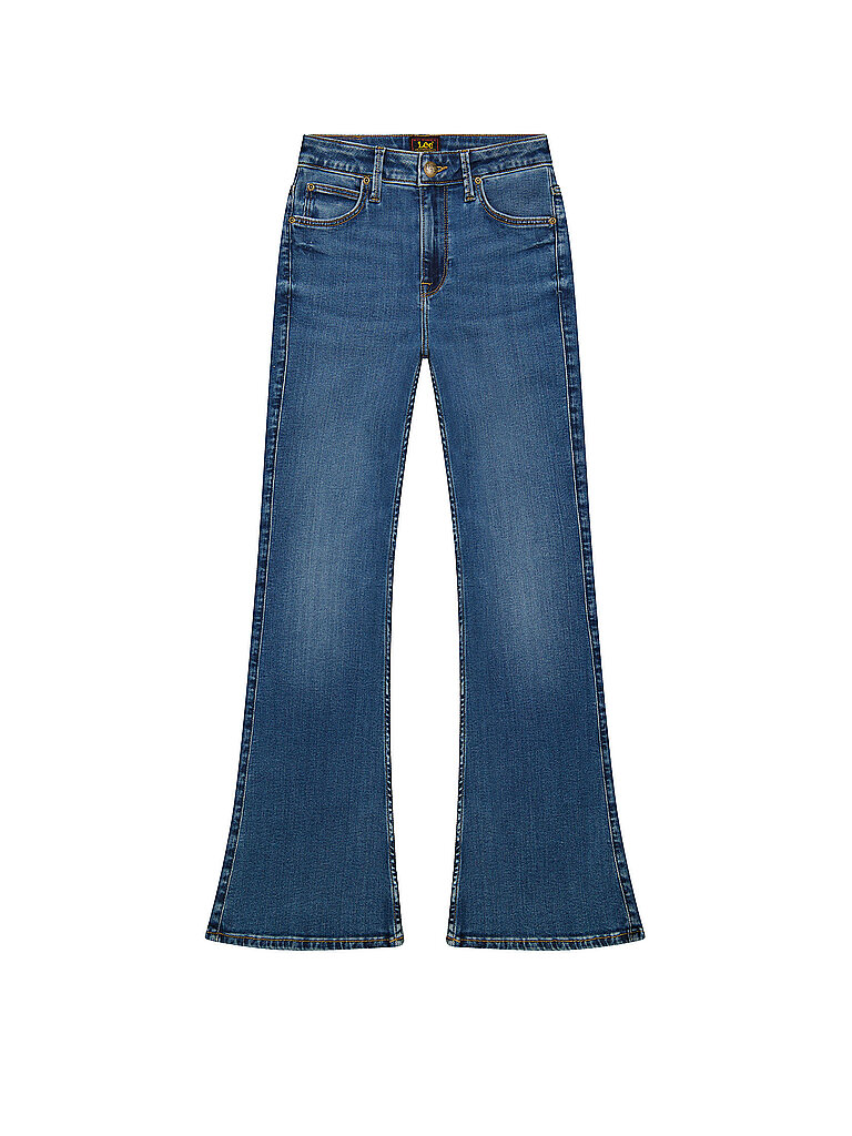 Jeans Flared Fit BREESE blau 28/L31 damen