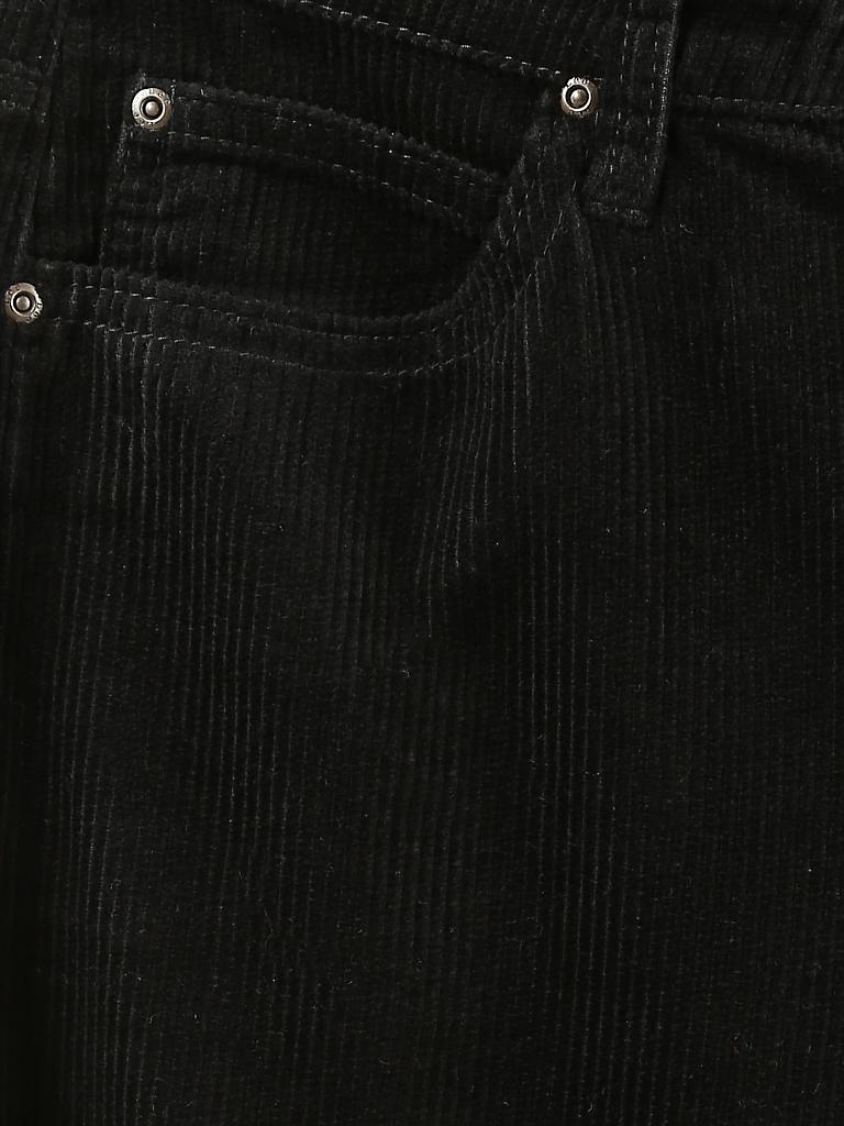 LEE | Cord-Culottehose "Wide Leg" | schwarz