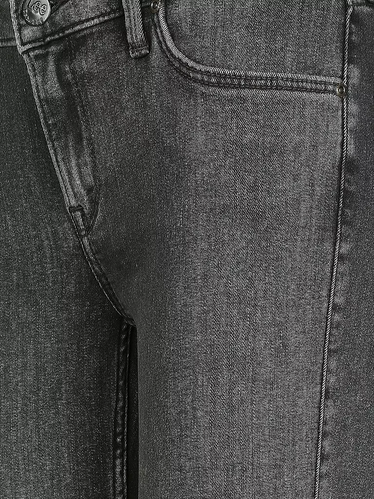 LEE | Jeans Skinny-Fit "Scarlett Cropped" | grau