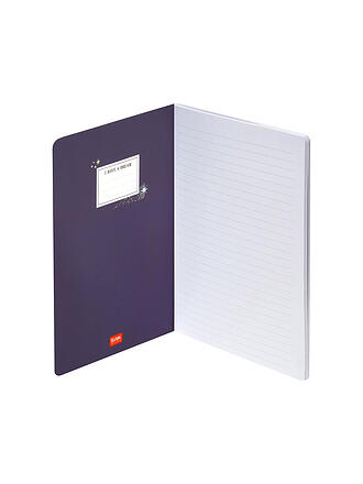 LEGAMI | Liniertes Notizbuch - A5 Blatt - Medium Stars 