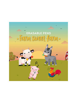 LEGAMI | Set mit 4 Löschbaren Gelstiften - Erasable Pen