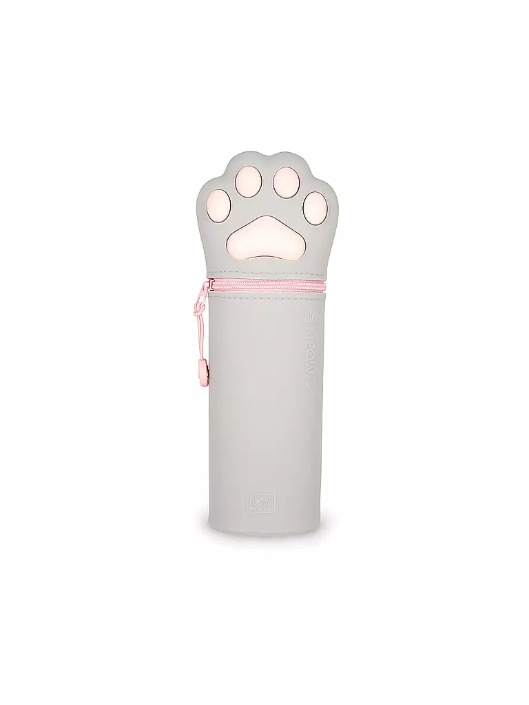 LEGAMI | 2-in-1-Federmäppchen aus weichem Silikon KITTY | keine Farbe