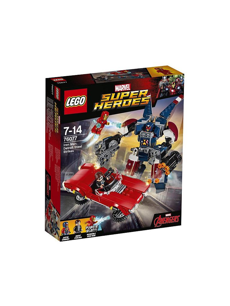 LEGO | Adventure - Iron Man gegen Detroit Steel 76077 | 