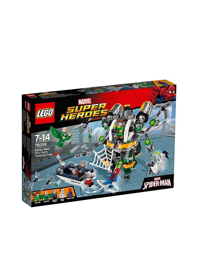 LEGO | Adventure - Super Hereos - Spiderman "Doc Ocks Tentakelfalle" 76059  | 