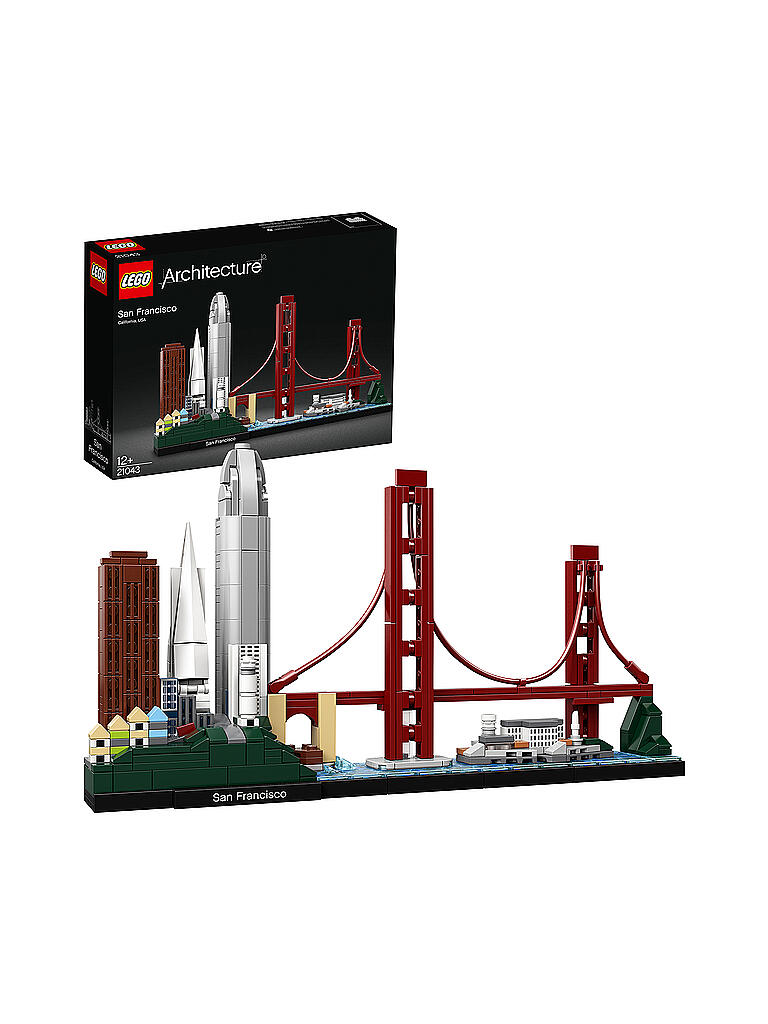 LEGO | Architecture - San Francisco 21043 | transparent