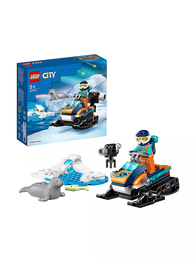 LEGO | City - Arktis-Schneemobil 60376 | keine Farbe