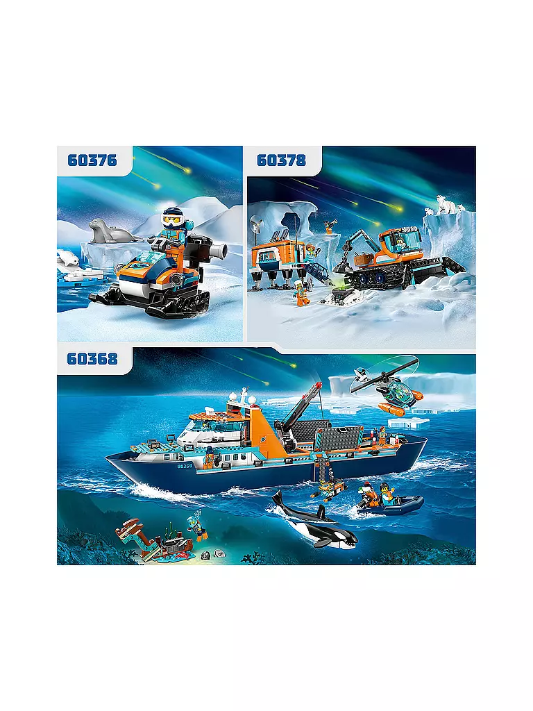 LEGO | City - Arktis-Schneemobil 60376 | keine Farbe