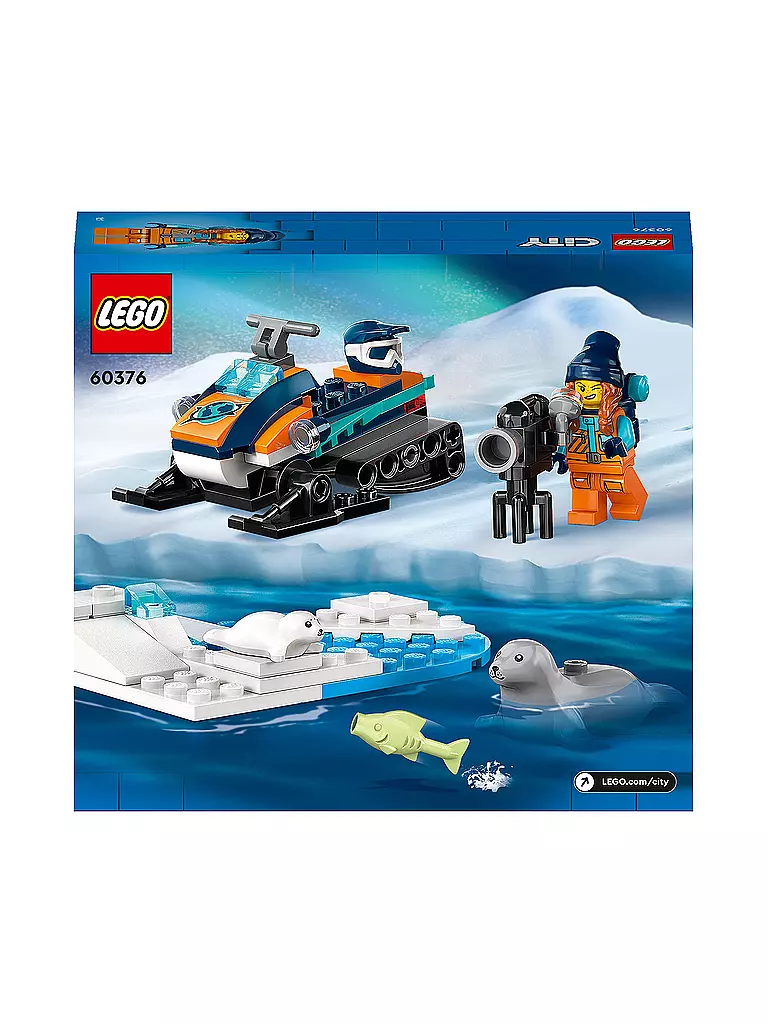 LEGO | City - Arktis-Schneemobil 60376 | keine Farbe