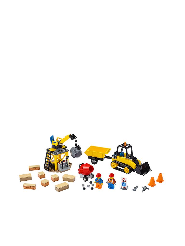 LEGO | City - Bagger auf der Baustelle 60252 | keine Farbe