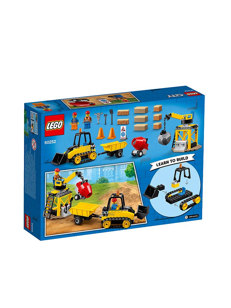 LEGO | City - Bagger auf der Baustelle 60252 | keine Farbe