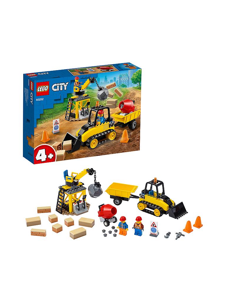 LEGO | City - Bagger auf der Baustelle 60252 | keine Farbe