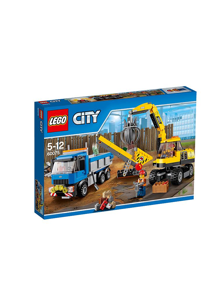 LEGO | CITY - Bagger und Sportwagen | transparent