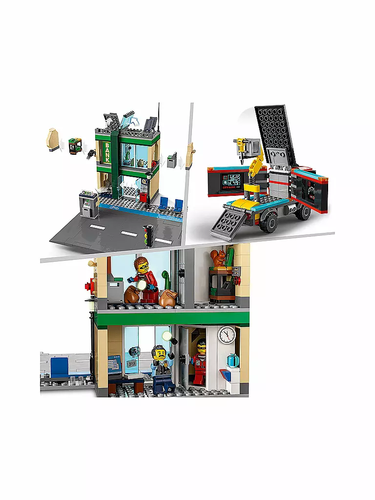 LEGO | City - Banküberfall mit Verfolgungsjagd 60317 | keine Farbe