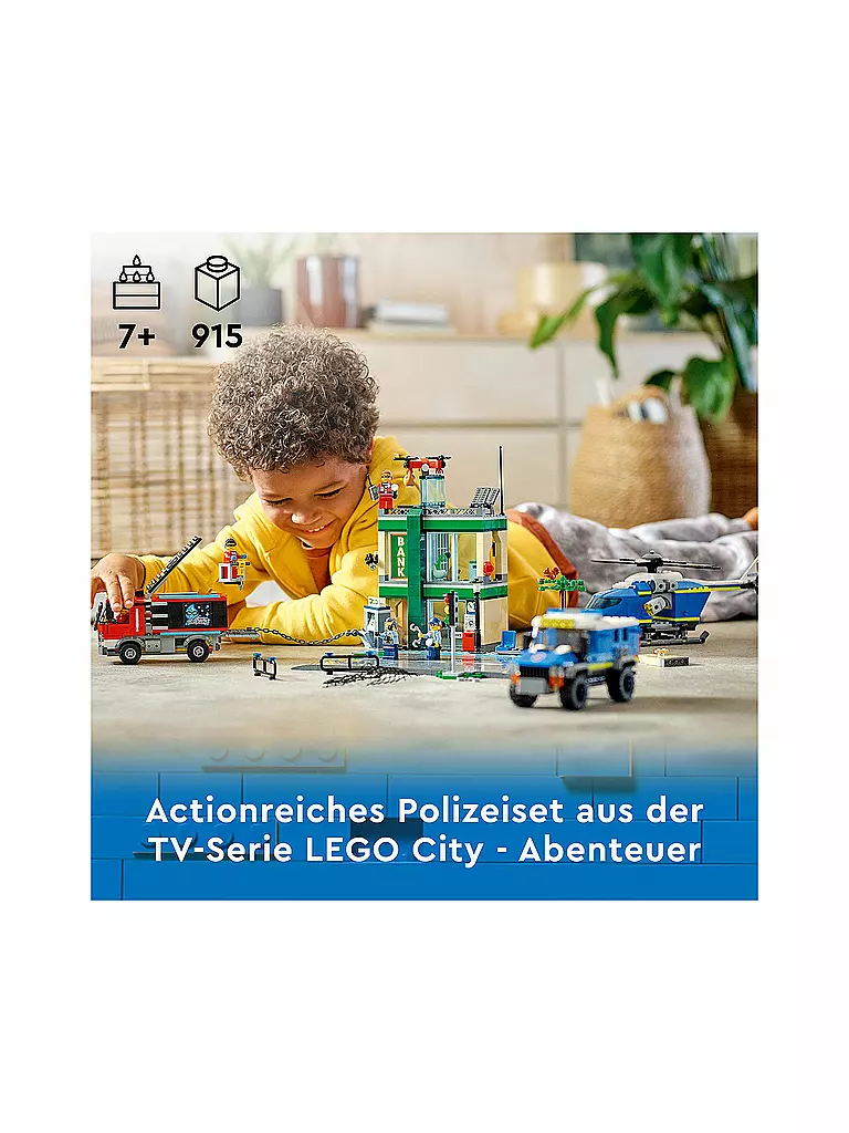 LEGO | City - Banküberfall mit Verfolgungsjagd 60317 | keine Farbe