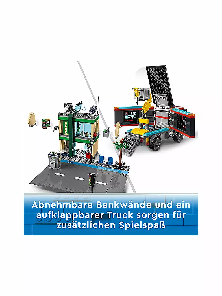 LEGO | City - Banküberfall mit Verfolgungsjagd 60317 | keine Farbe