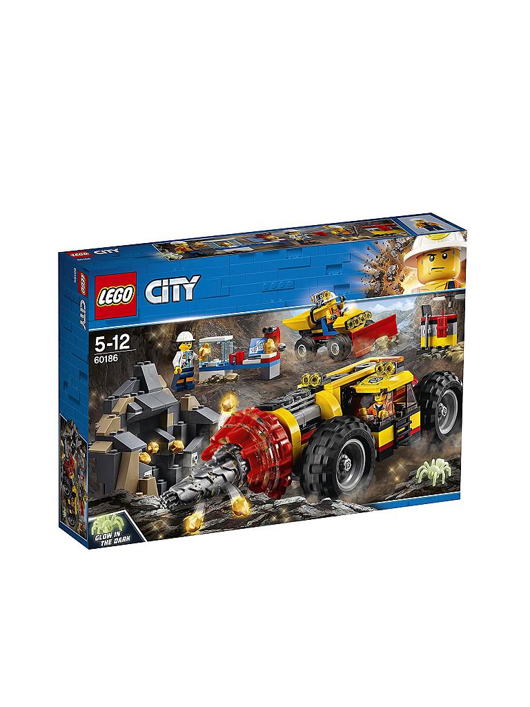LEGO | City - Bergbauprofis - Schweres Bohrgerät für den Bergbau | 