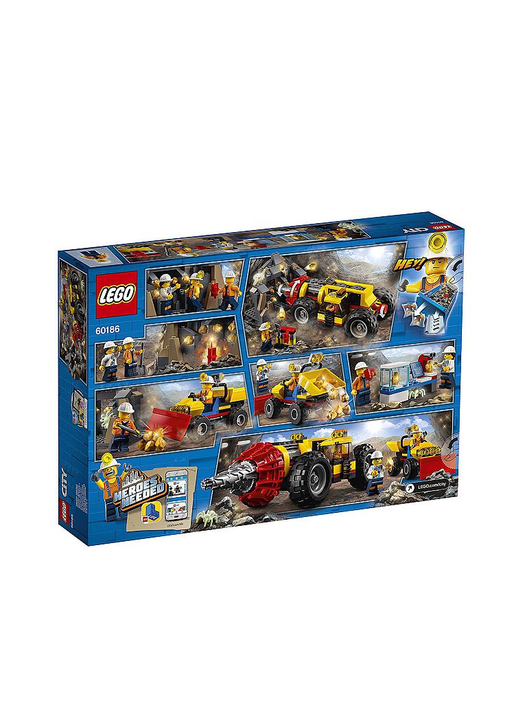 LEGO | City - Bergbauprofis - Schweres Bohrgerät für den Bergbau | 