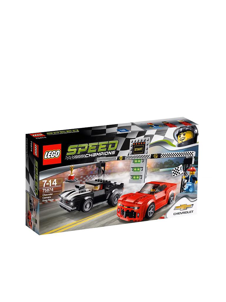 LEGO | CITY - Chevrolet Camaro Drag Race - Speed Champions 75874 | 
