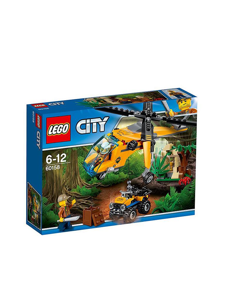 LEGO | City - Dschungel-Frachthubschrauber 60158 | 