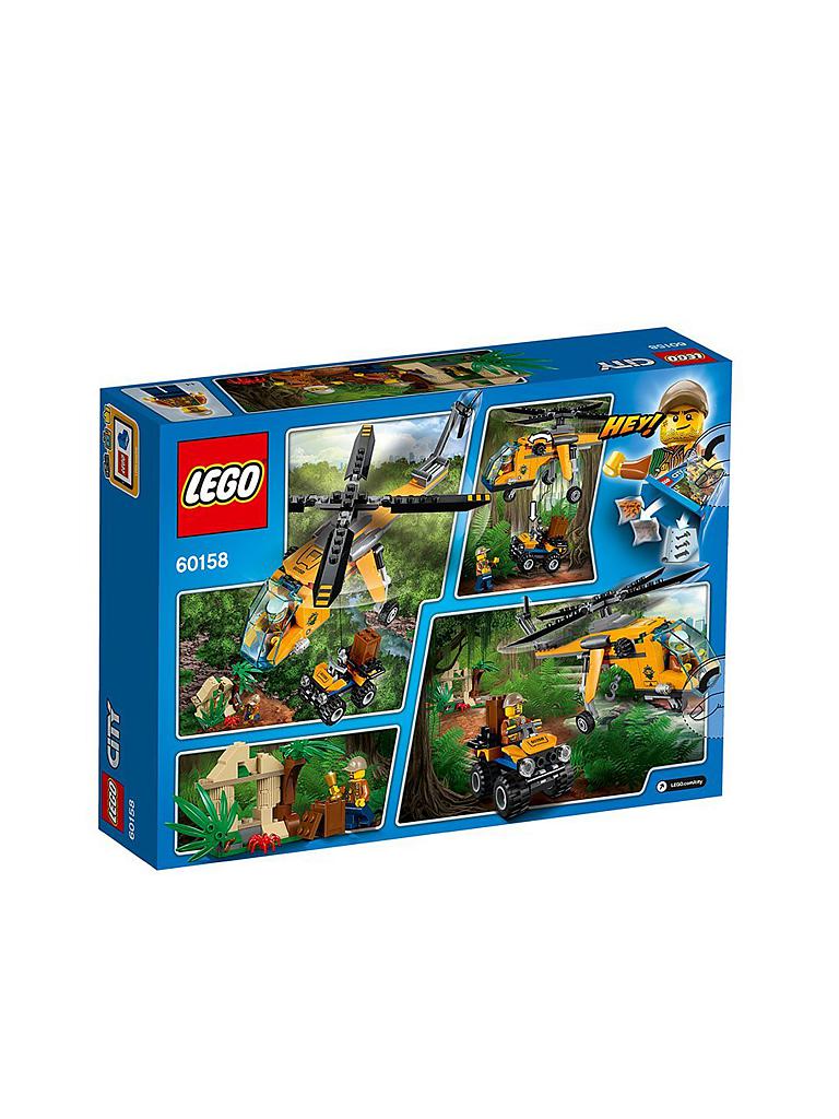 LEGO | City - Dschungel-Frachthubschrauber 60158 | 
