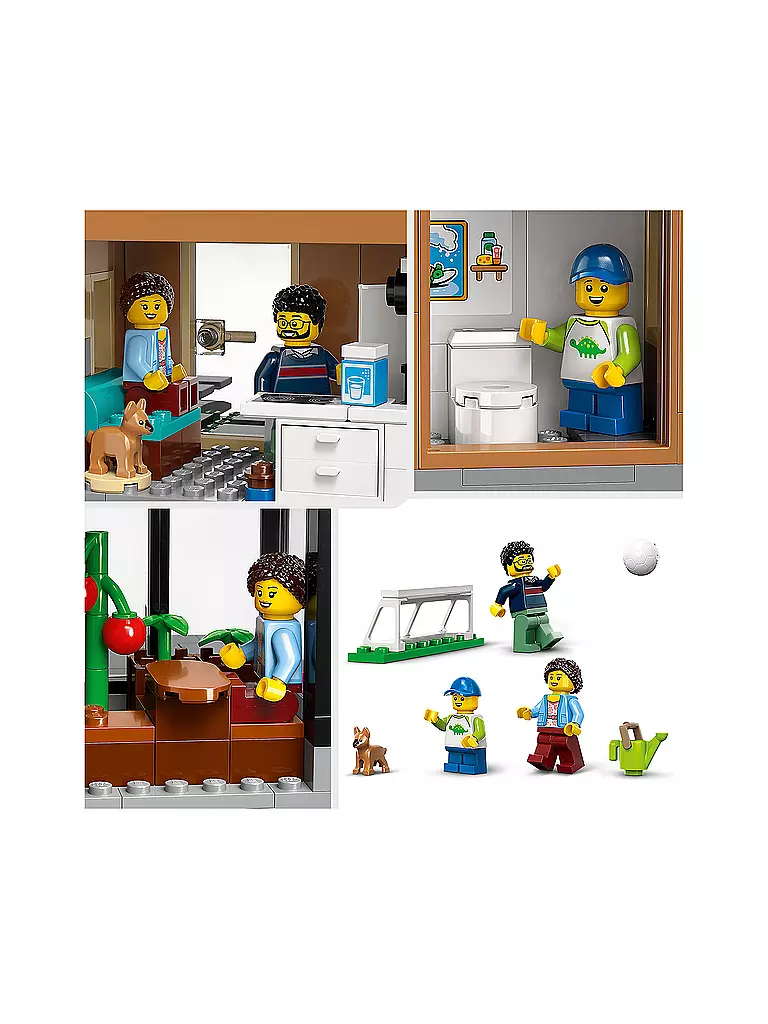 LEGO | City - Familienhaus mit Elektroauto 60398 | keine Farbe