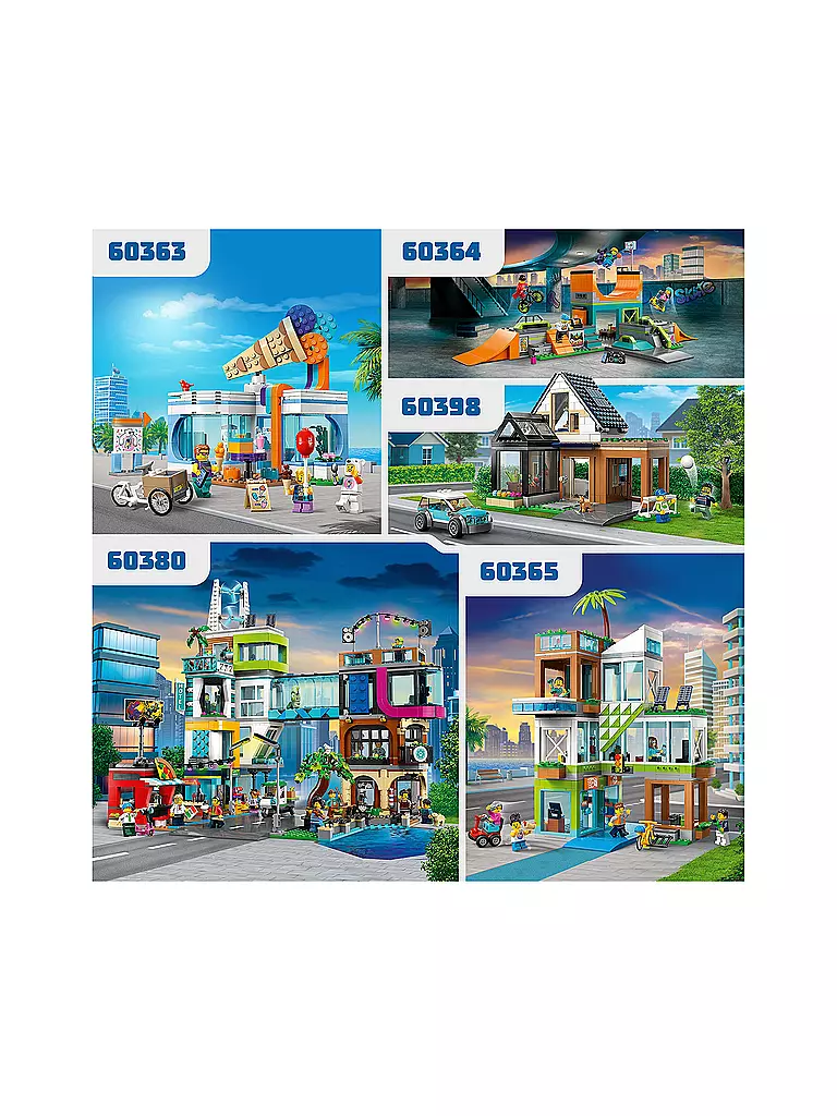 LEGO | City - Familienhaus mit Elektroauto 60398 | keine Farbe