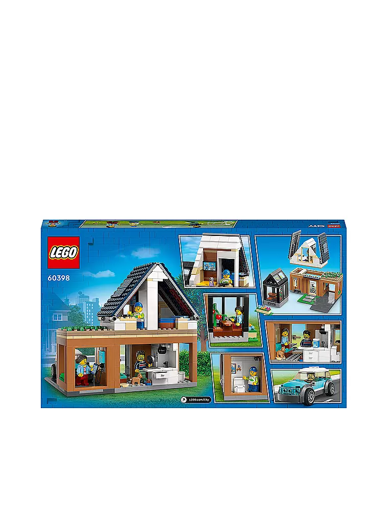 LEGO | City - Familienhaus mit Elektroauto 60398 | keine Farbe