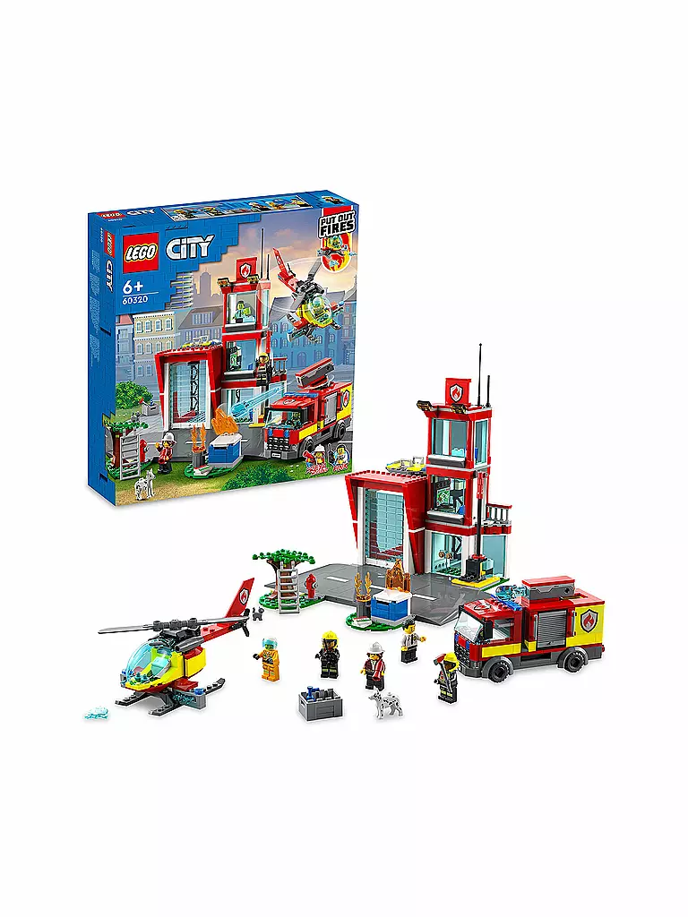 LEGO | City - Feuerwache 60320 | keine Farbe