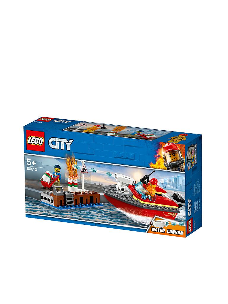 LEGO | City - Feuerwehr am Hafen 60213 | transparent