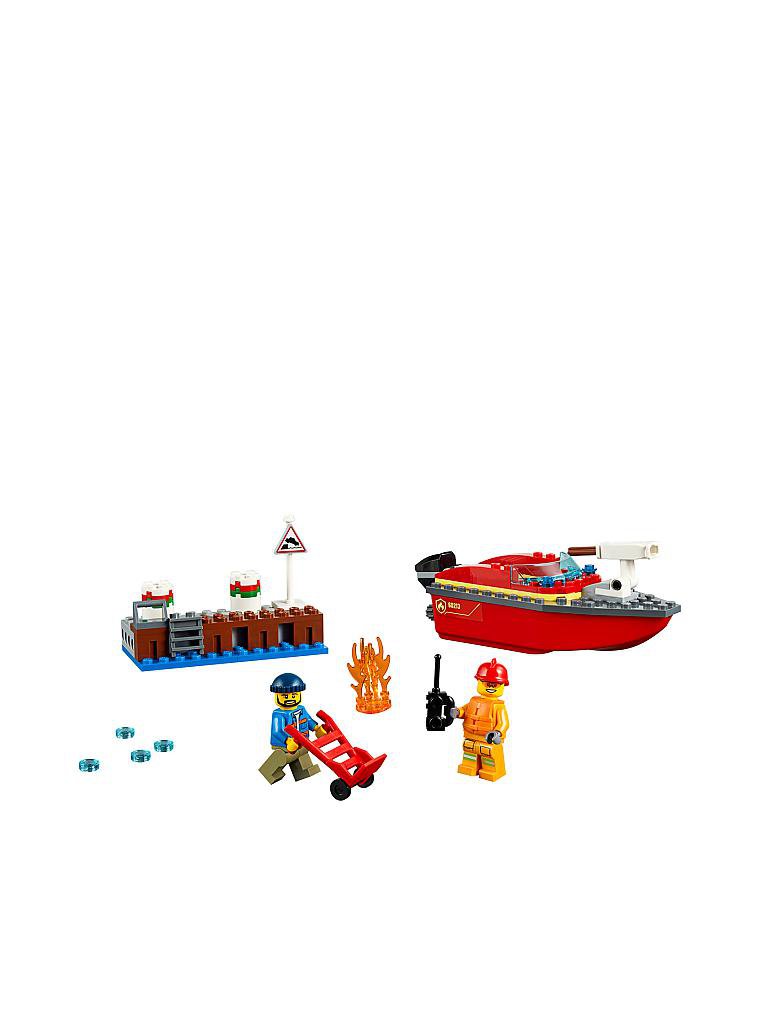 LEGO | City - Feuerwehr am Hafen 60213 | transparent