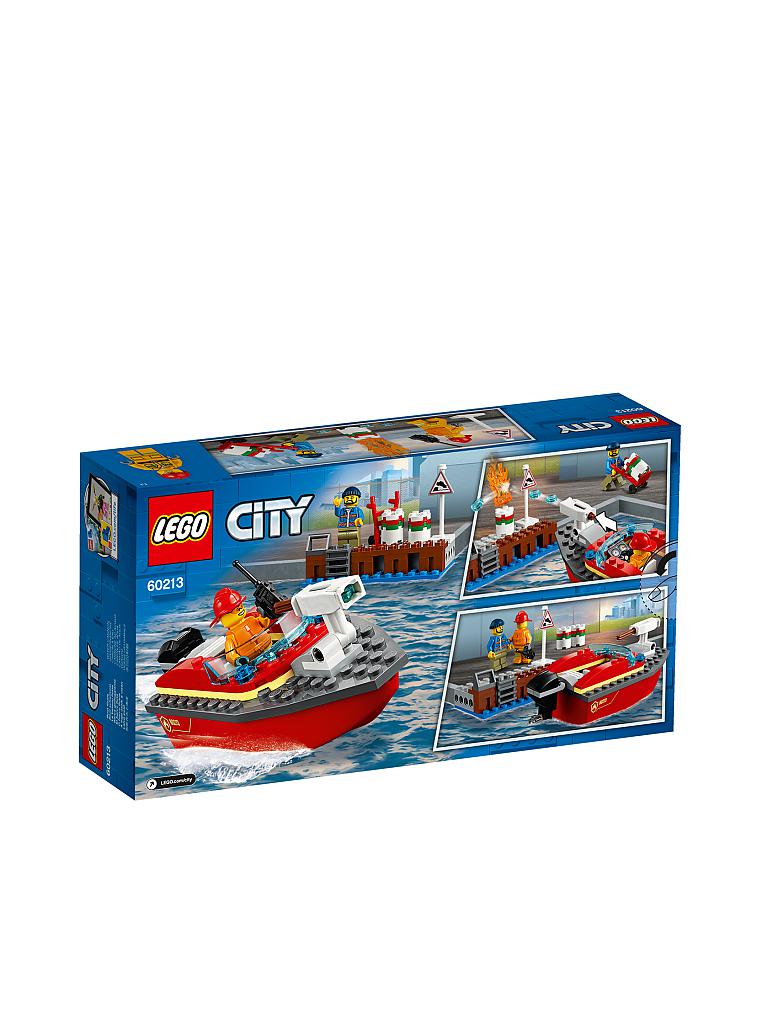 LEGO | City - Feuerwehr am Hafen 60213 | transparent
