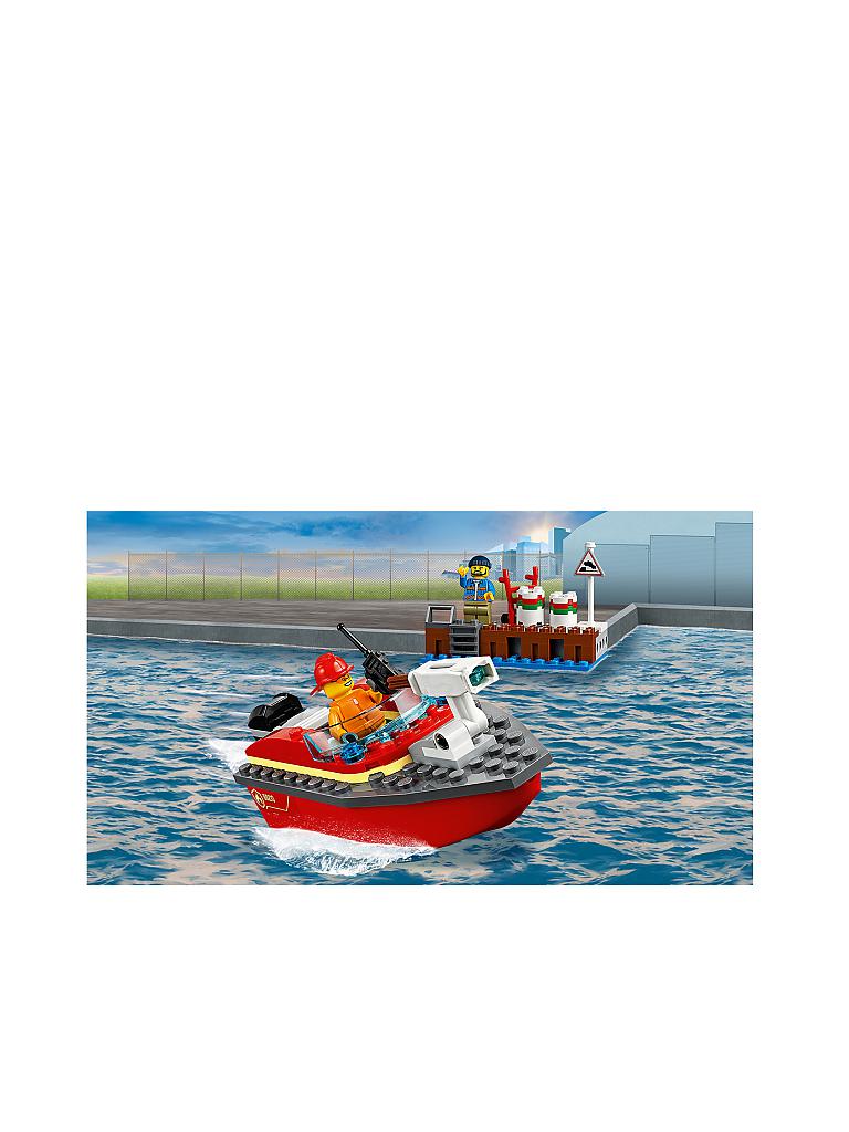 LEGO | City - Feuerwehr am Hafen 60213 | transparent