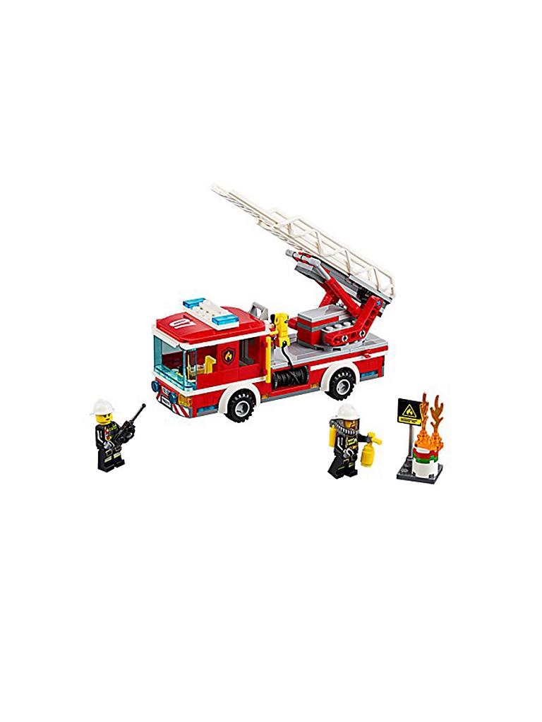 LEGO | CITY - Feuerwehr Fahrzeug mit fahrbarer Leiter 60107 | keine Farbe