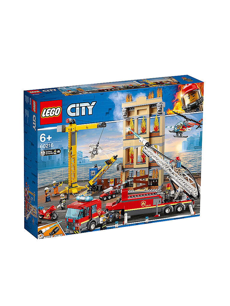 LEGO | City - Feuerwehr in der Stadt 60216 | transparent