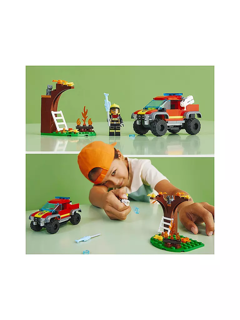 LEGO | City - Feuerwehr-Pickup 60393 | keine Farbe