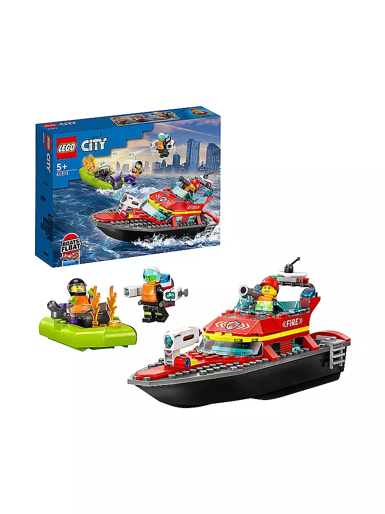 LEGO | City - Feuerwehrboot 60373 | keine Farbe