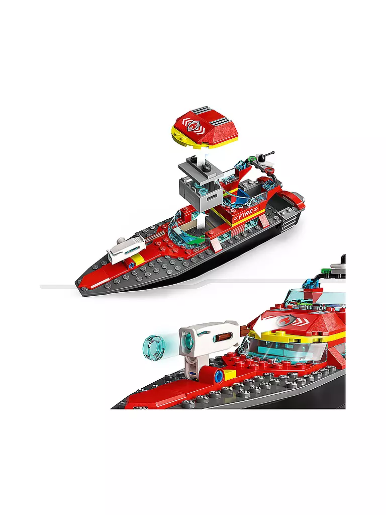 LEGO | City - Feuerwehrboot 60373 | keine Farbe