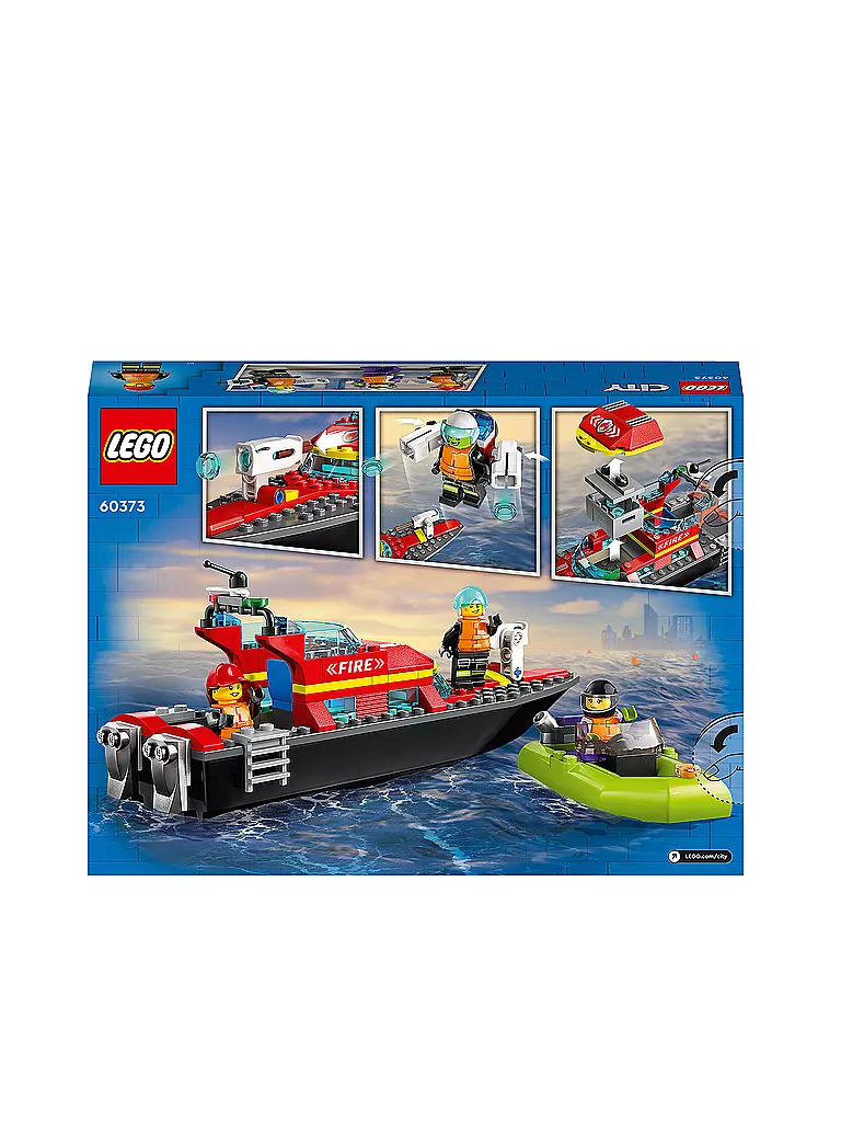 LEGO | City - Feuerwehrboot 60373 | keine Farbe