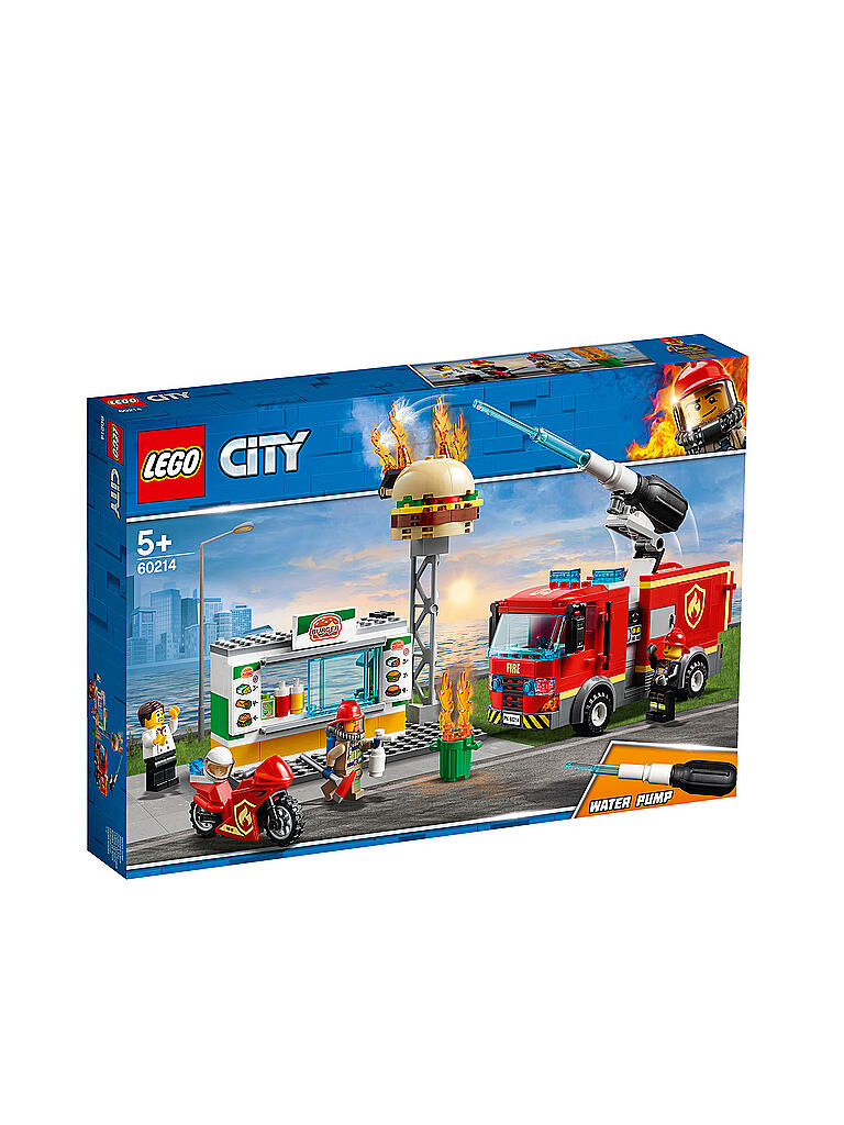 LEGO | City - Feuerwehreinsatz im Burger-Restaurant 60214 | keine Farbe