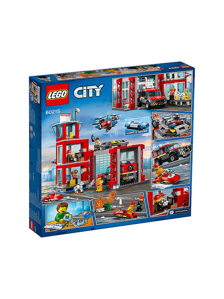 LEGO | City - Feuerwehreinsatz Station 60215 | transparent