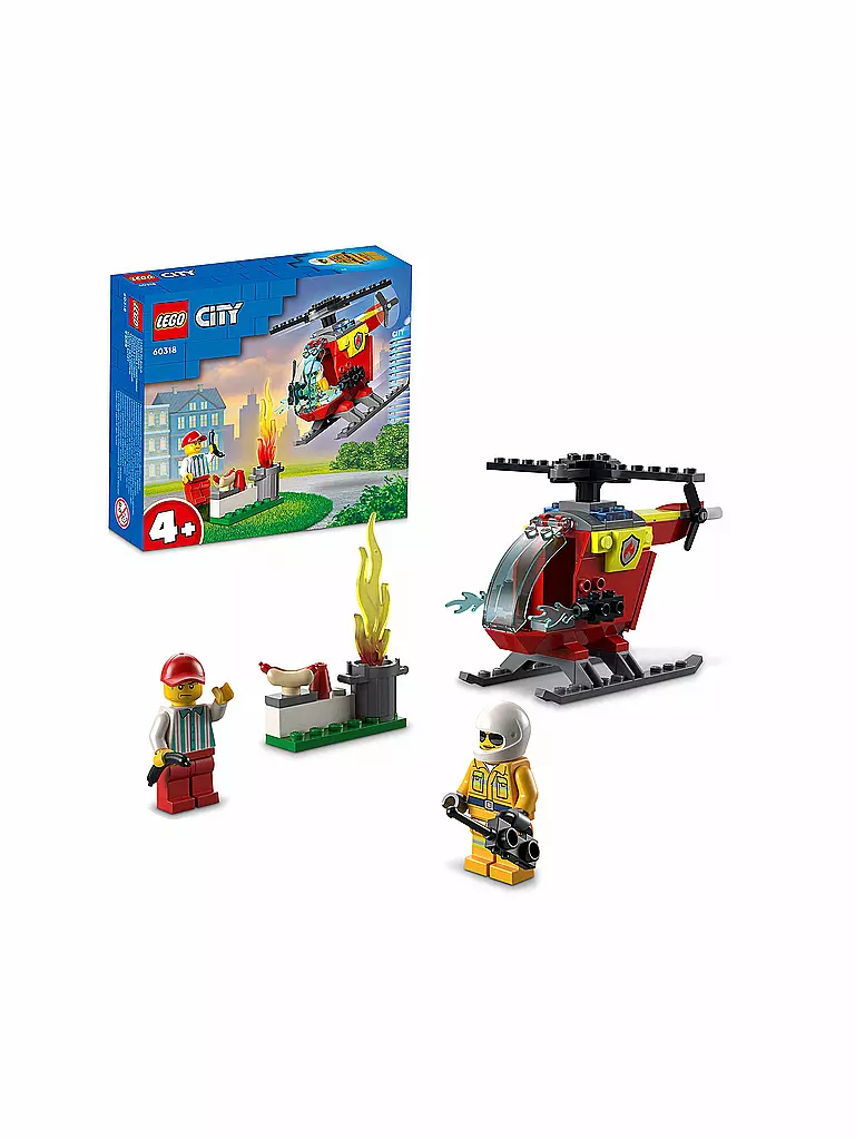 LEGO | City - Feuerwehrhubschrauber 60318 | keine Farbe