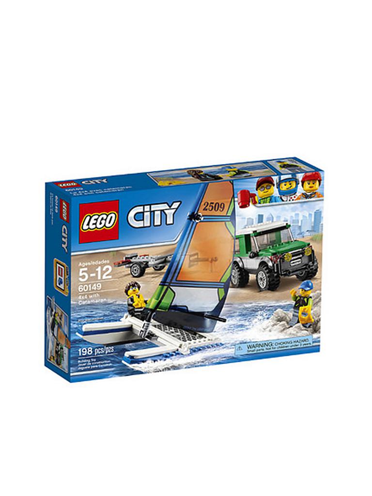 LEGO | City - Geländewagen mit Katamaran 60149 | 