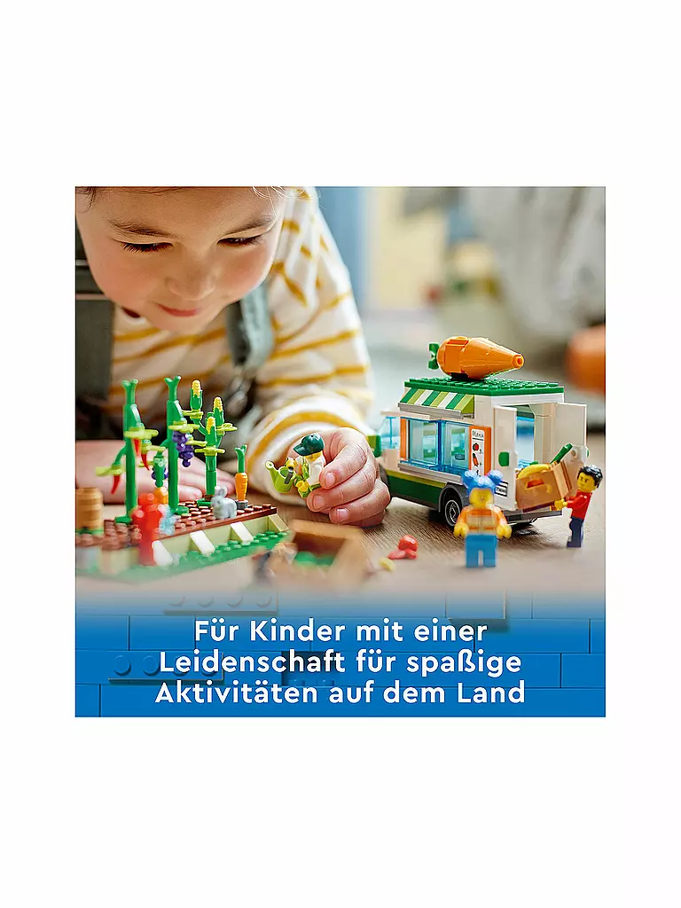 LEGO | City - Gemüse-Lieferwagen 60345 | keine Farbe