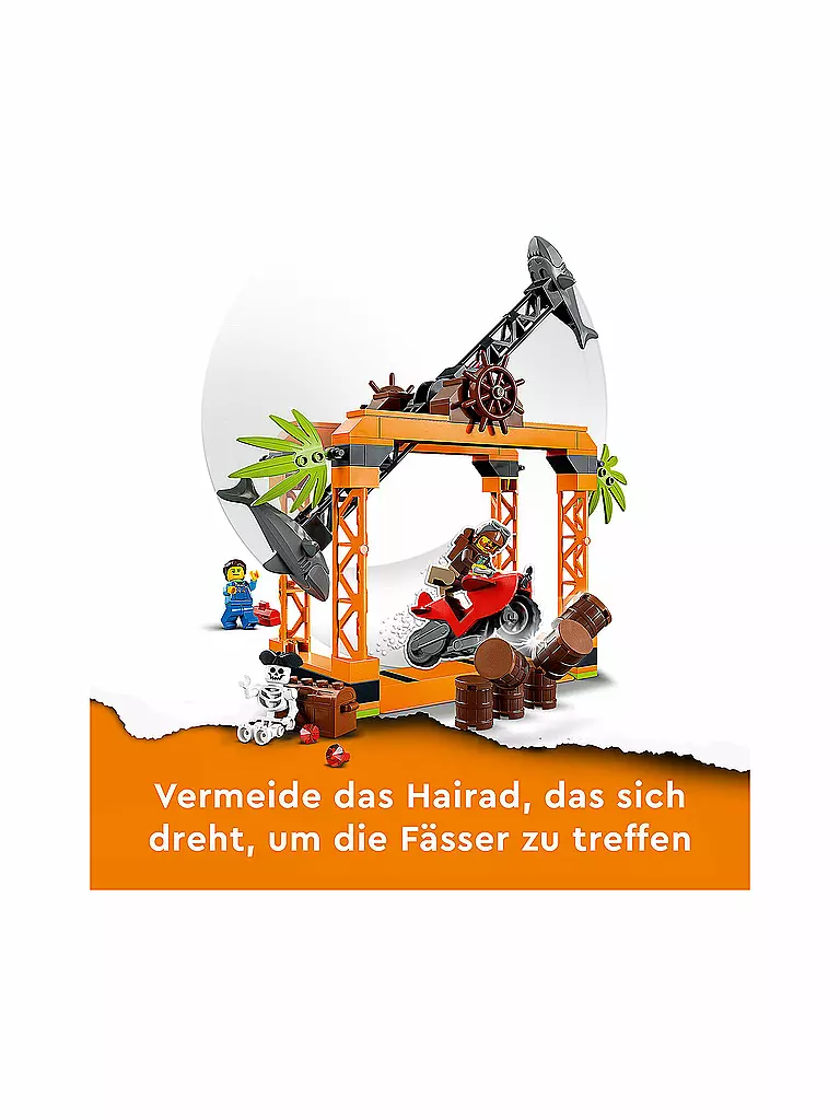 LEGO | City - Haiangriff-Stuntchallenge 60342 | keine Farbe